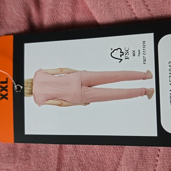 Badgley Mischka 2 Piece Pajama Set - Picture 3 of 4